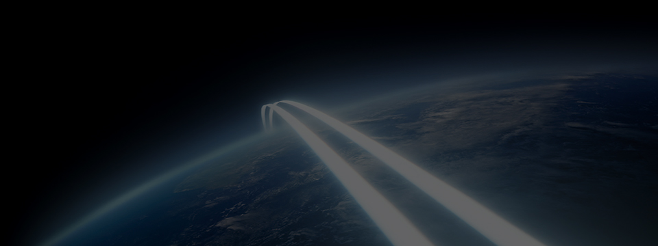 Deux lignes autour du globe