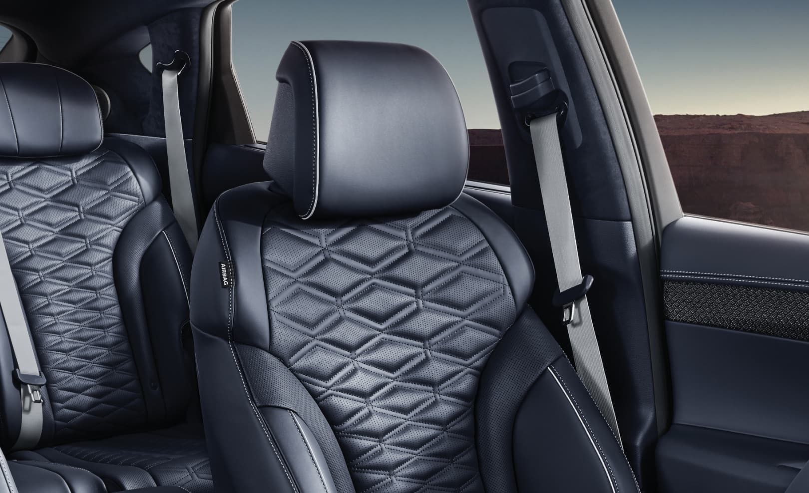 Parts of the driver and passenger seats are visible.