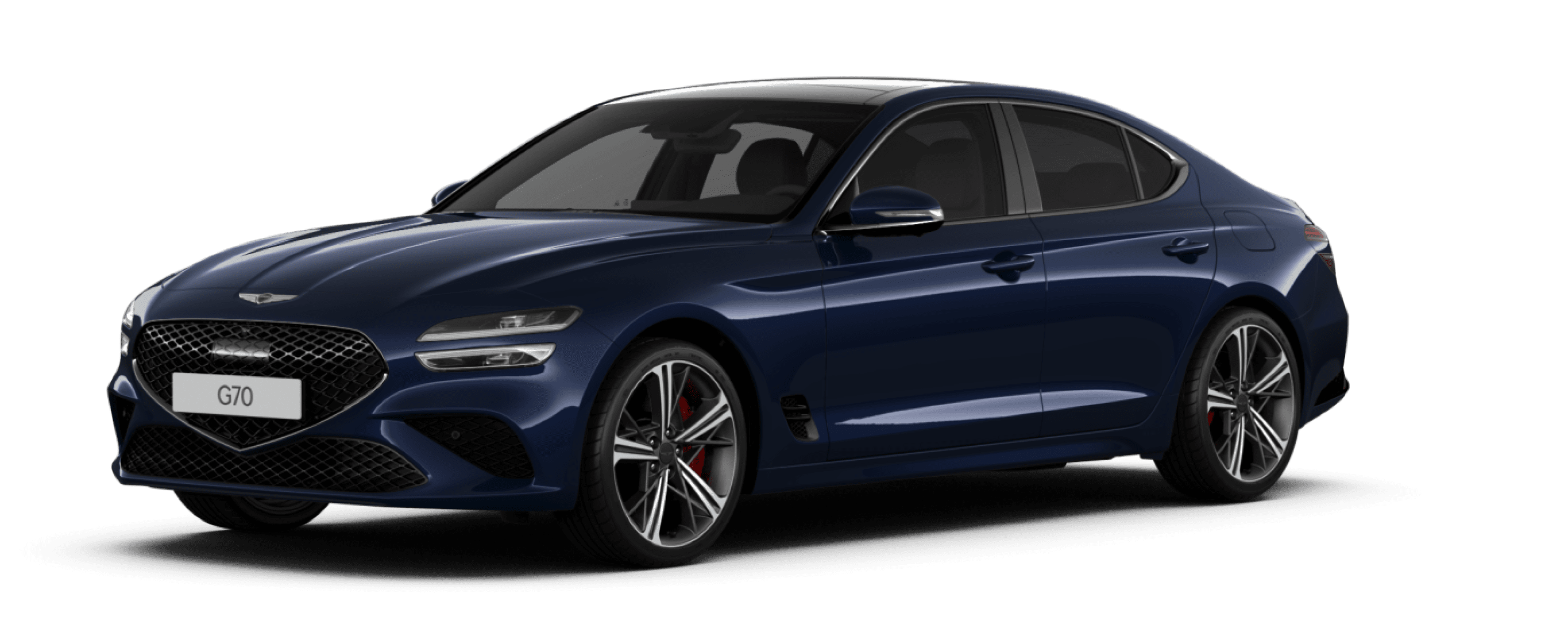 G70 Sport Package in glossy Capri Blue