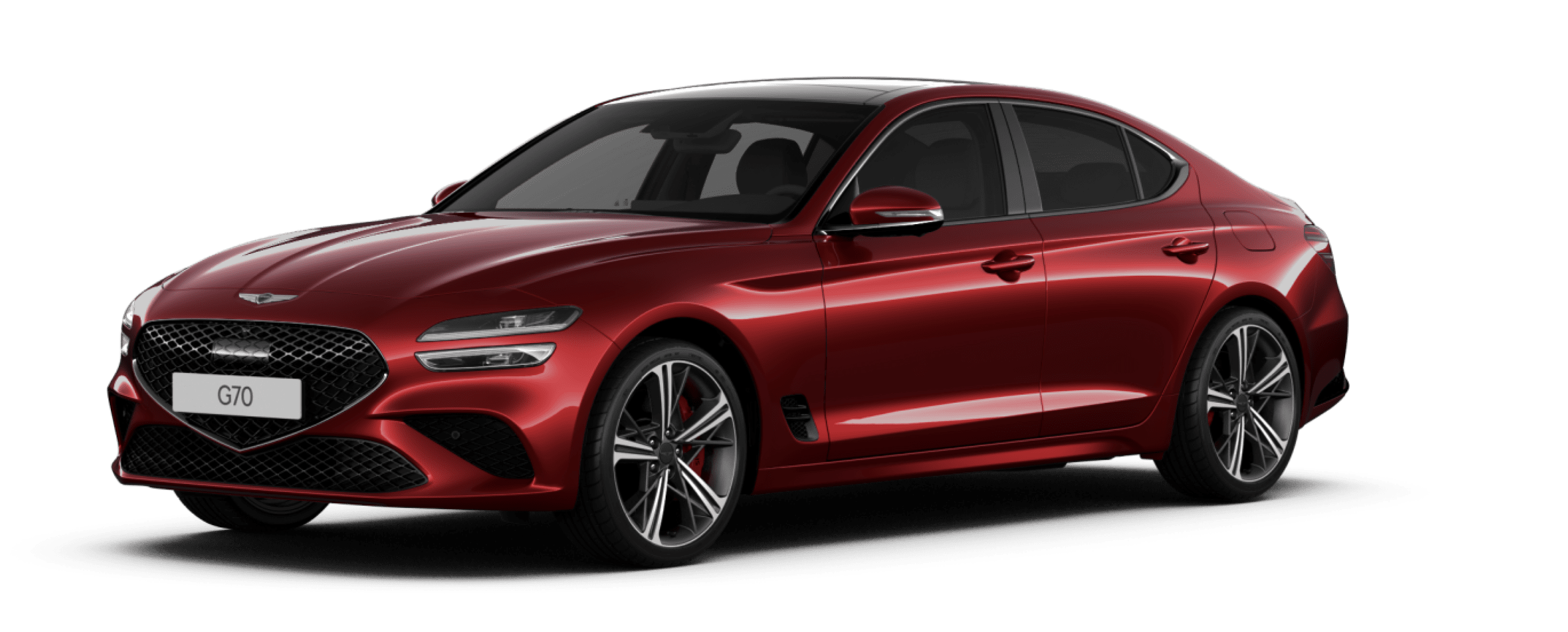 G70 Sport Package in glossy Cavendish Red
