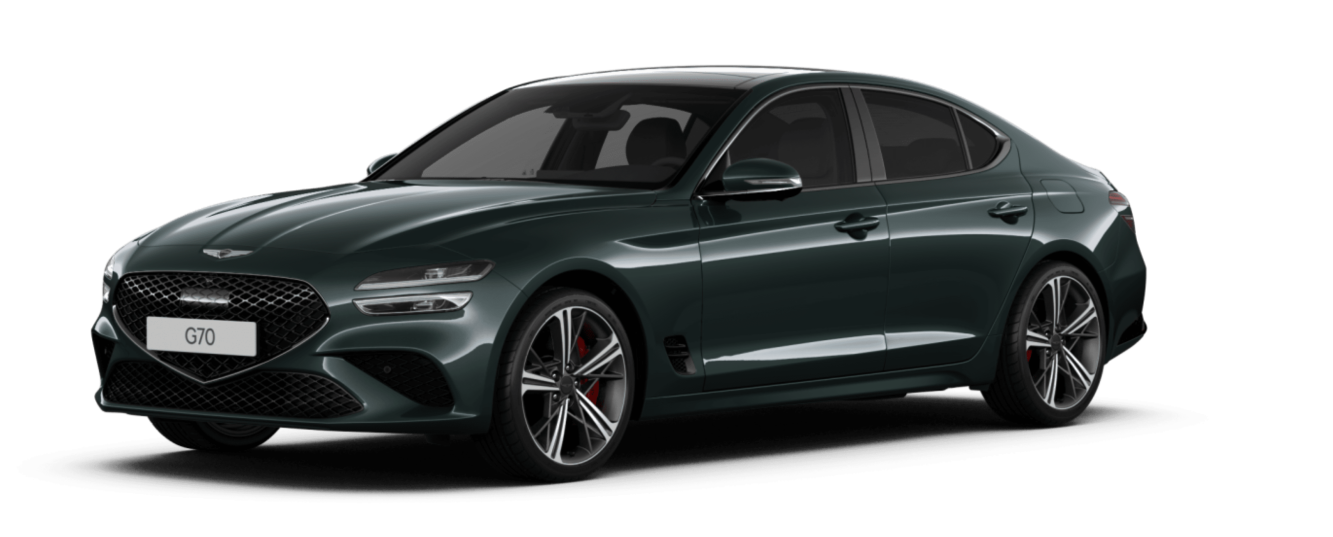 G70 Sport Package in glossy Hallasan Green