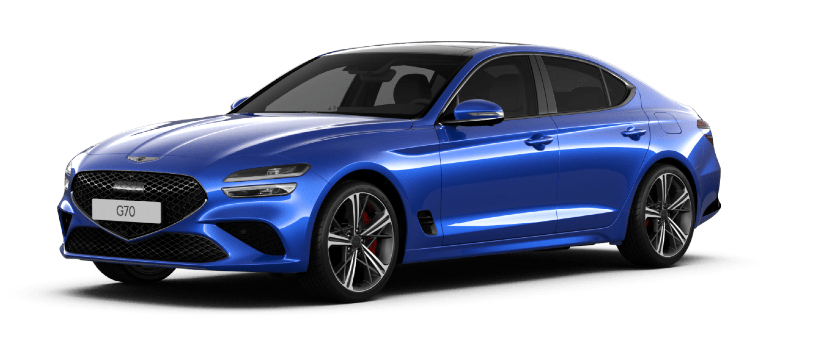 G70 Sport Packagel in glossy Kawah Blue