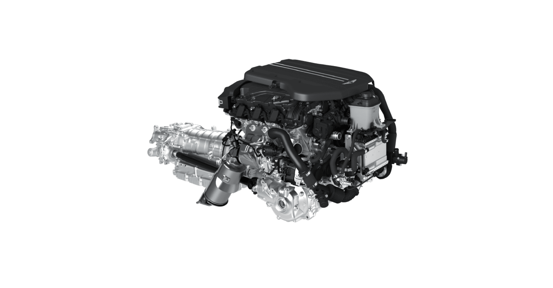 The G90's gasoline 3.5 turbo engine is visible.