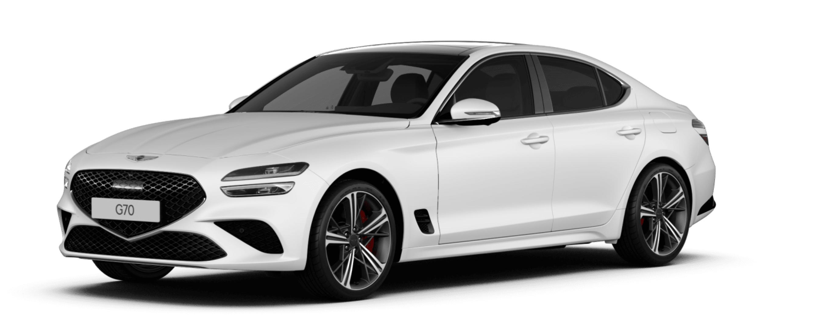 G70 Sport Package in matte Verbier White