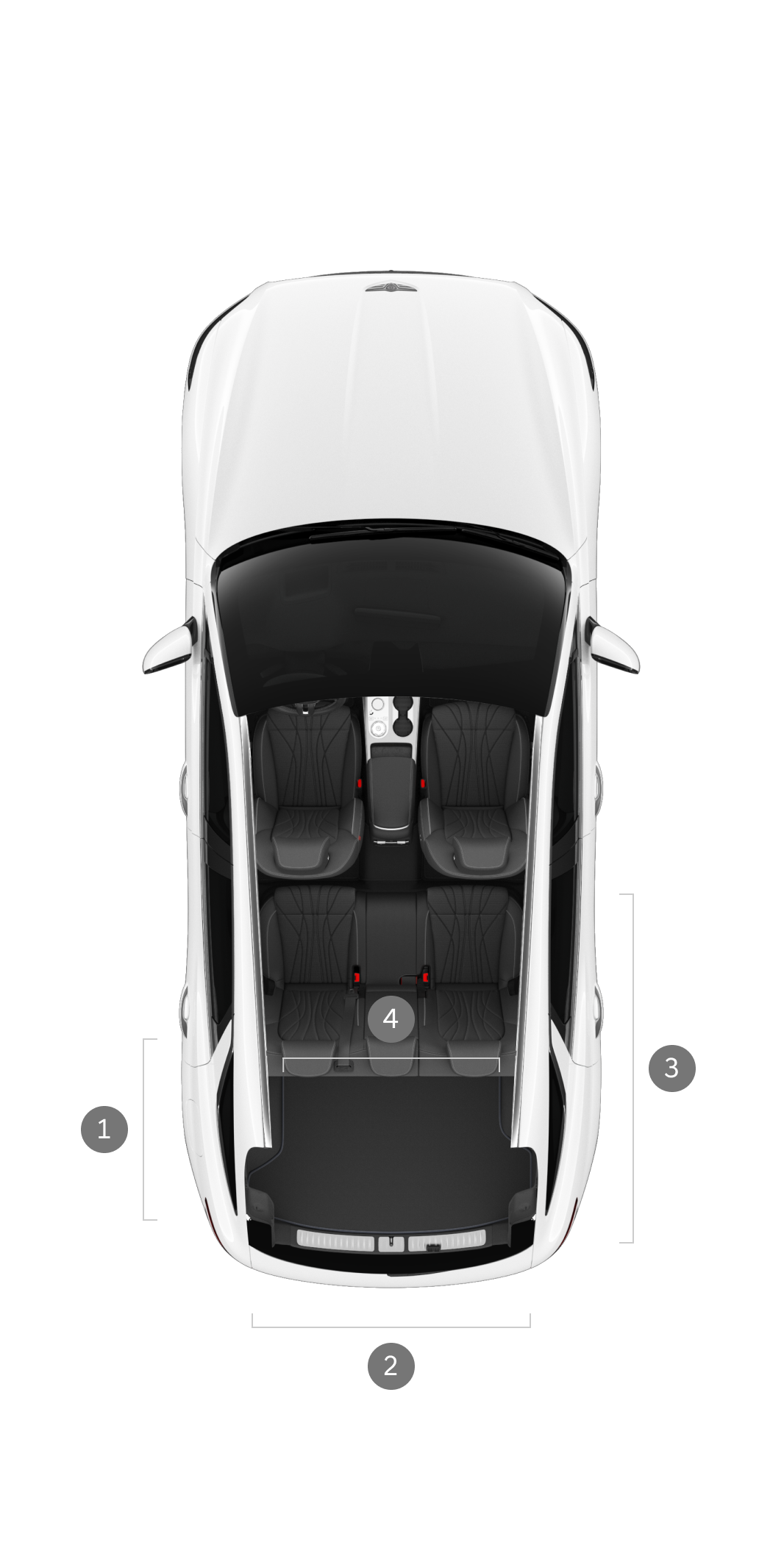 This is a top-down view of the GV70 body without the lid.