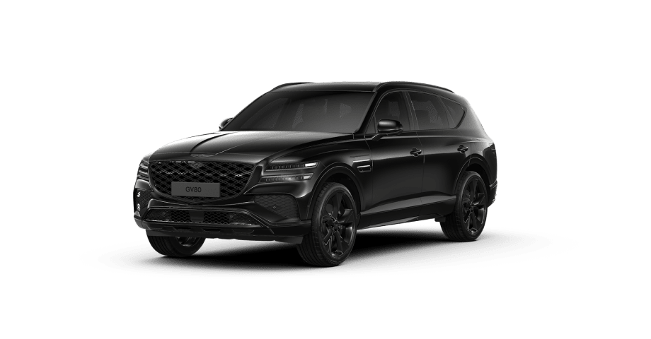 You can see the GV80 black model.