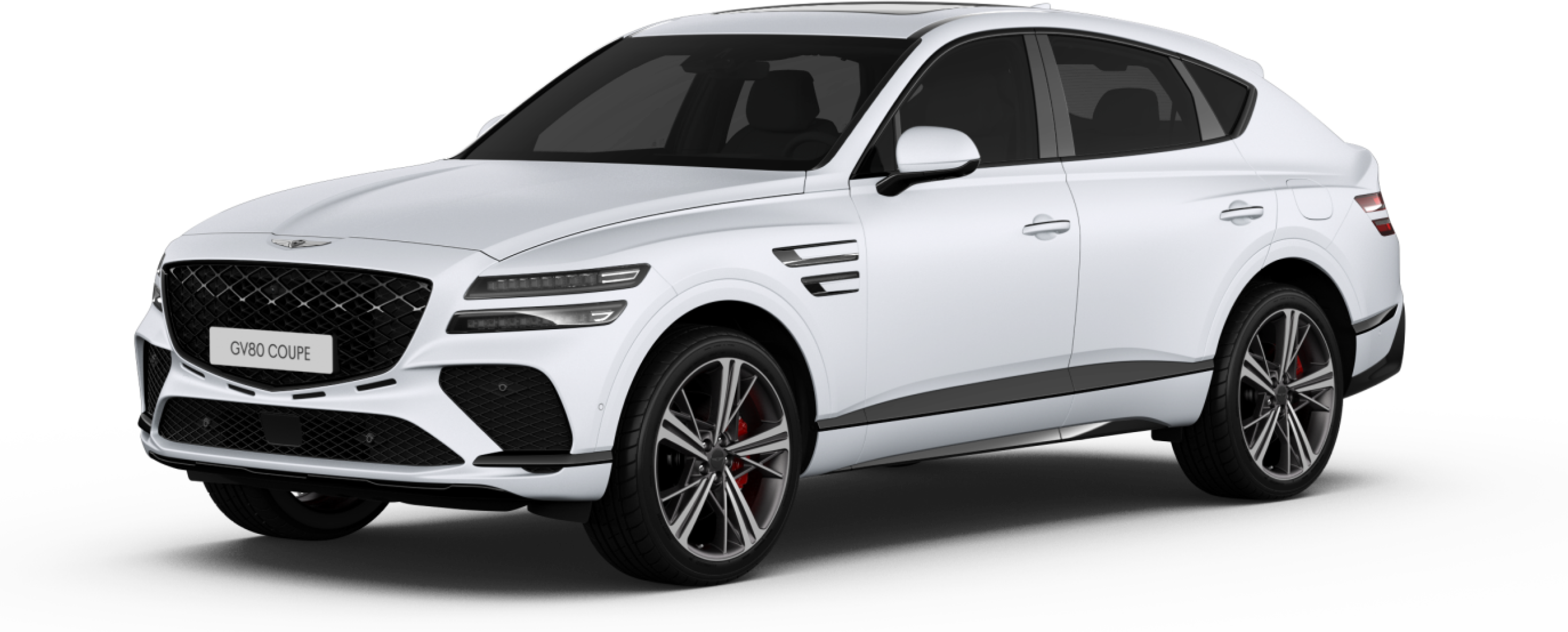 Matte Matterhorn White GV80 Coupe