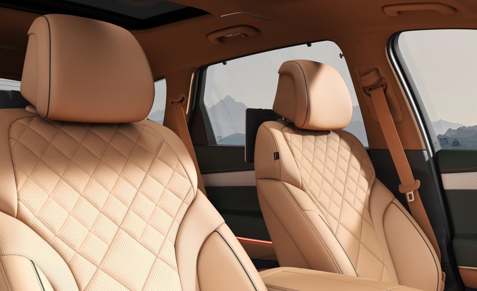 Parts of the driver and passenger seats are visible.